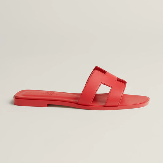 Sandales Oran Rose Vermillon